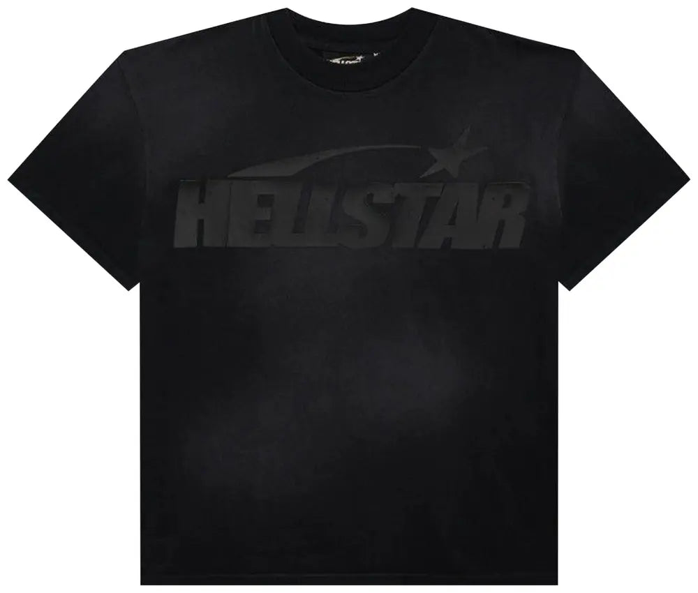 Hellstar Cracked Classic Logo Tee 'Black'