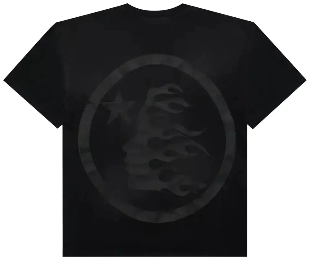 Hellstar Cracked Classic Logo Tee 'Black'